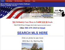 Tablet Screenshot of mirealtygroup.com